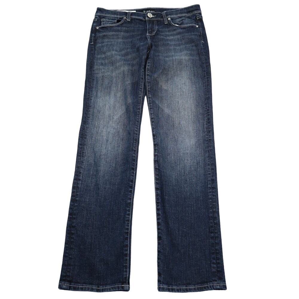 See Thru Soul Pants Womens 29 Blue Denim Flat Front Mid Rise Skinny Jeans